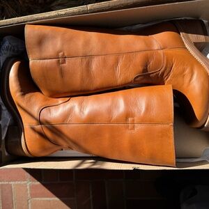 Dingo Chestnut Leather Boots